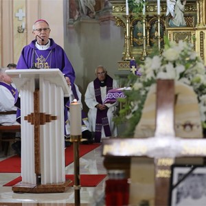 Biskup Gorski predvodio sprovodne obrede za preminulog preč. Đuru Saboleka